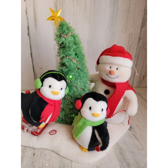 Hallmark very merry Trio Jingle pals Xmas animated decor figure - Picture 3 of 9